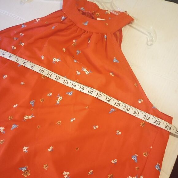 Janette Plus halter tunic/mini dress with floral print - Picture 11 of 11